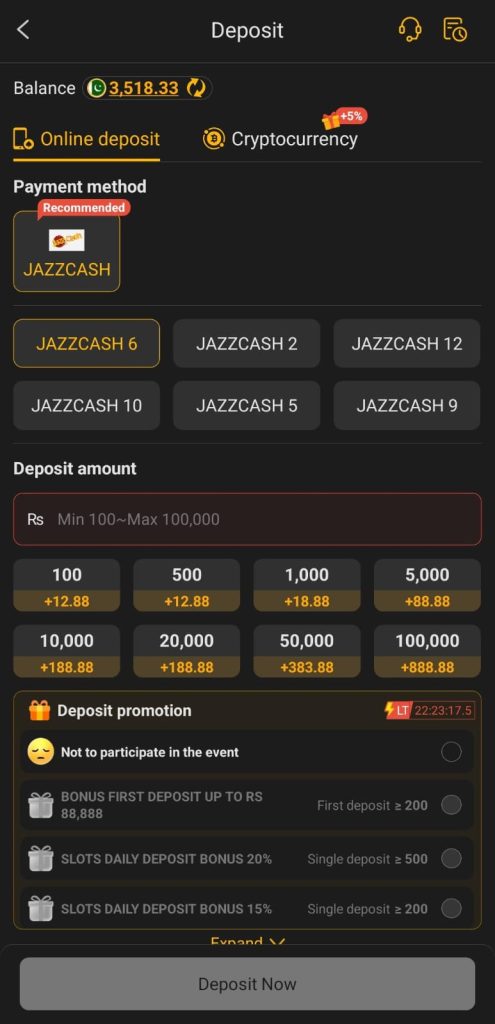 188PKR Withdrawal